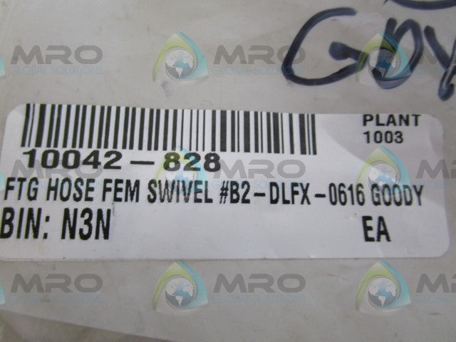 LOT OF 3 GOODYEAR B2-DLFX-0616 SWIVEL FITTING *NEW NO BOX*