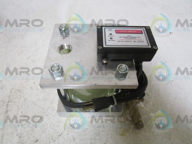 ACCU-DRAIN ACD5 DRAIN VALVE * NEW IN BOX *