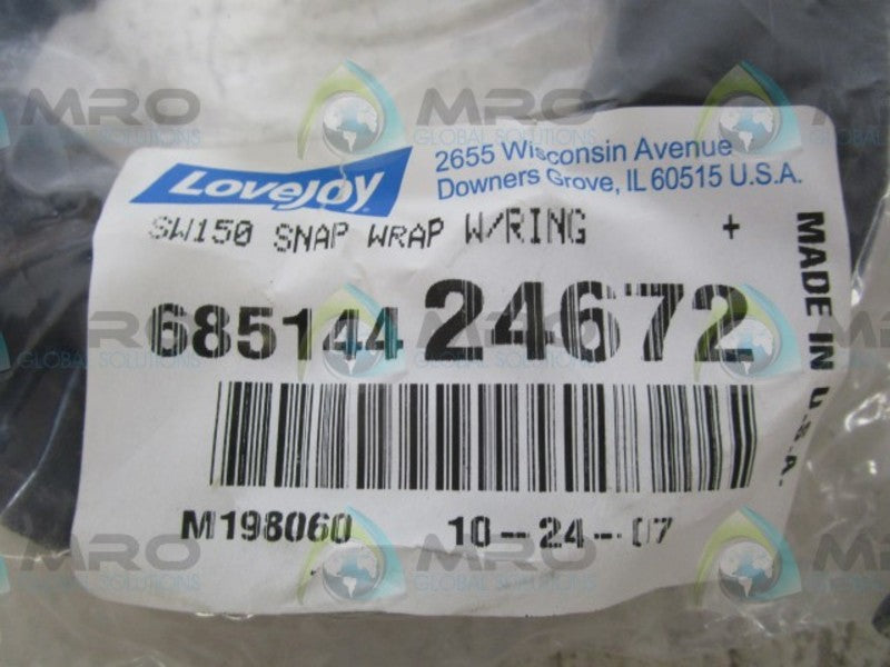 LOVEJOY 68514424672 SNAP WRAP W/RING * NEW IN FACTORY BAG *