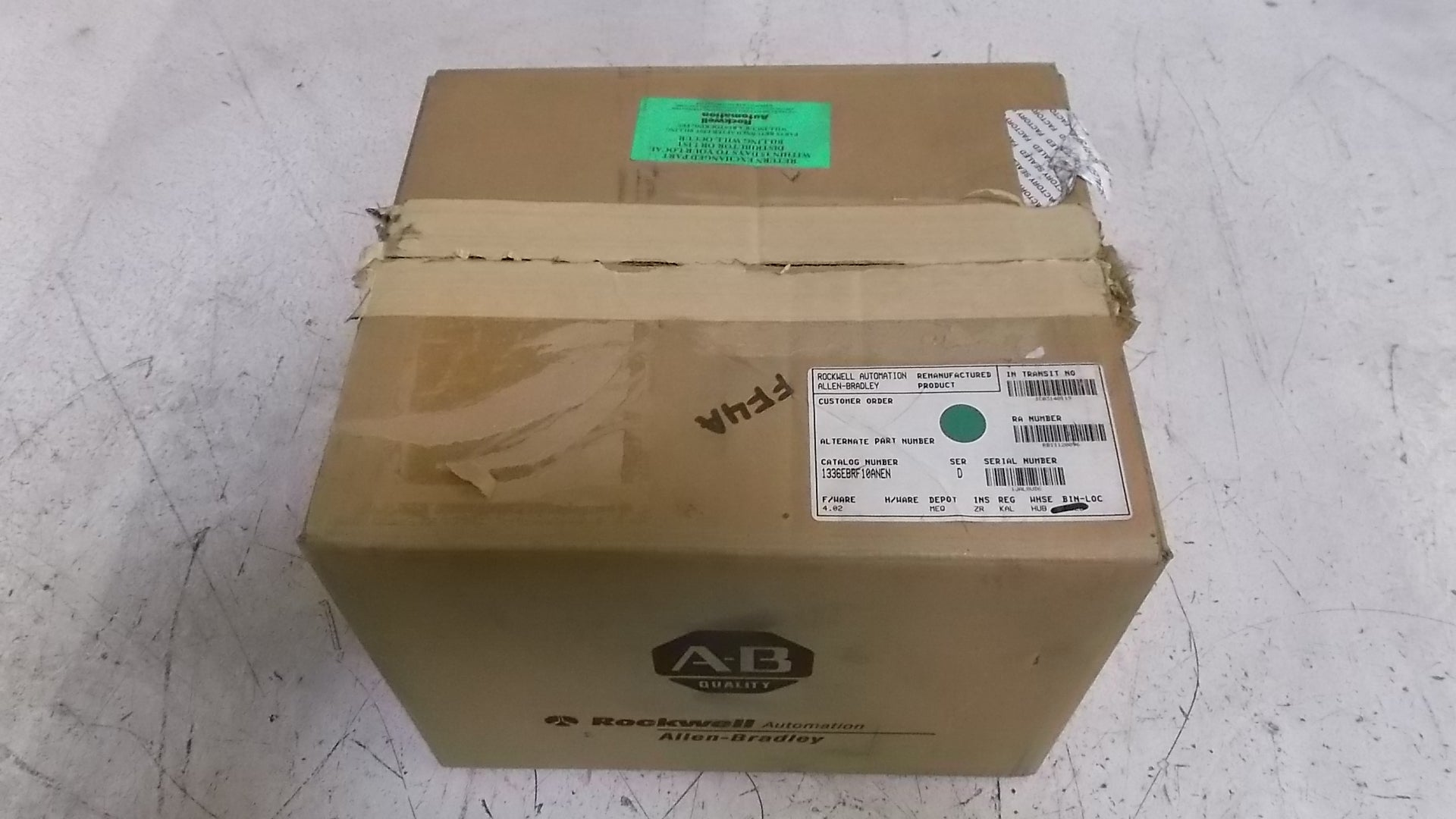 ALLEN BRADLEY 1336E-BRF10-AN-EN SER. D AC DRIVE (REMANUFACTURED) * NEW IN BOX *