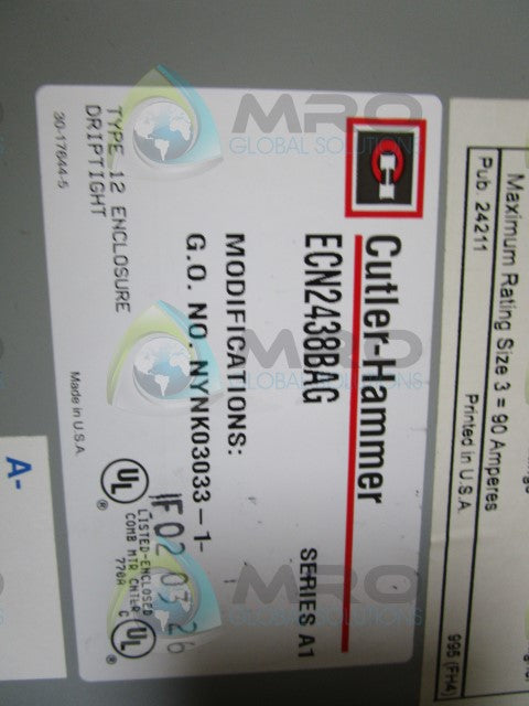 Cutler Hammer ECN243BBAG NSNP **GENUINE** Eaton