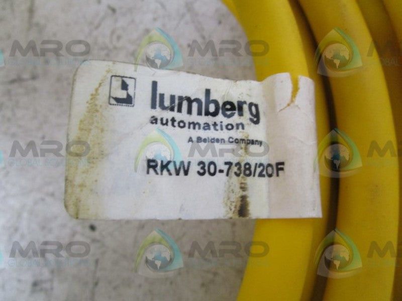 LUMBERG RKW30-738/20F CABLE * NEW NO BOX *