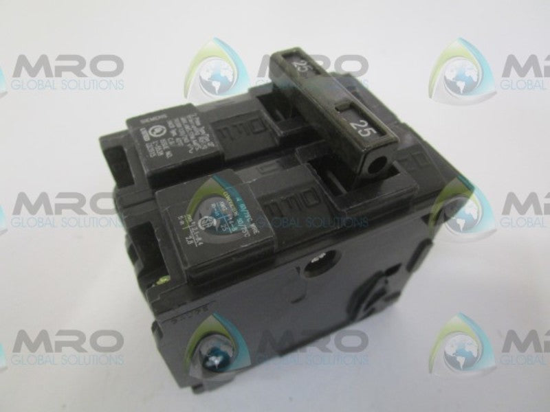 SIEMENS Q225 CIRCUIT BREAKER 25A * NEW NO BOX *