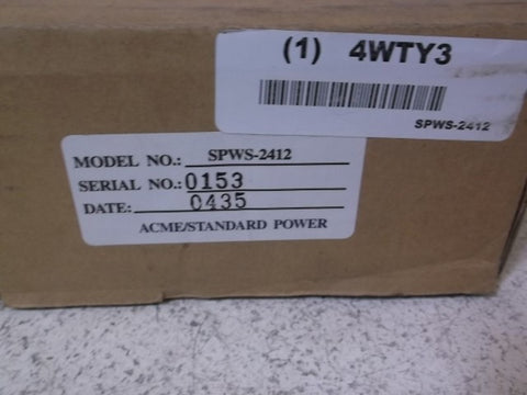 ACME SPWS-2412 * NEW IN BOX *