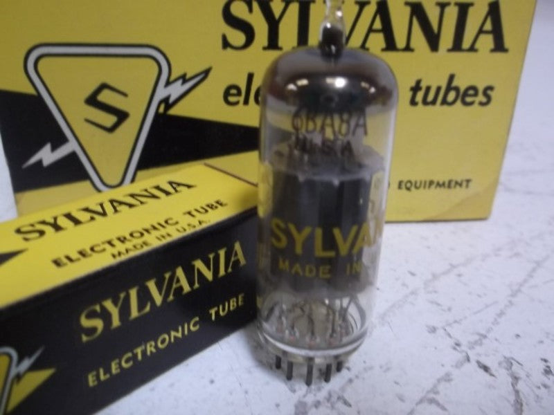 LOT OF 5 SYLVANIA 6BA8A VACUUM TUBE *NEW IN BOX*