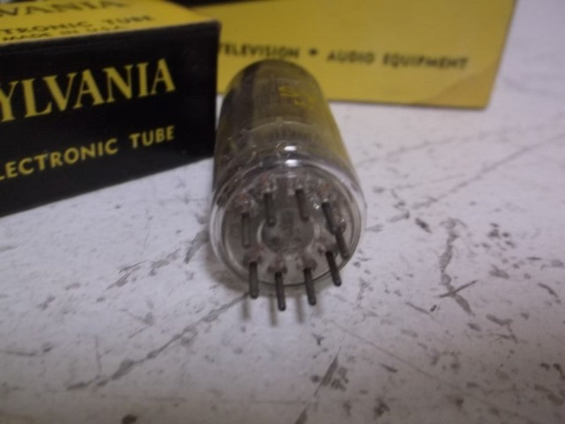 LOT OF 5 SYLVANIA 6BA8A VACUUM TUBE *NEW IN BOX*