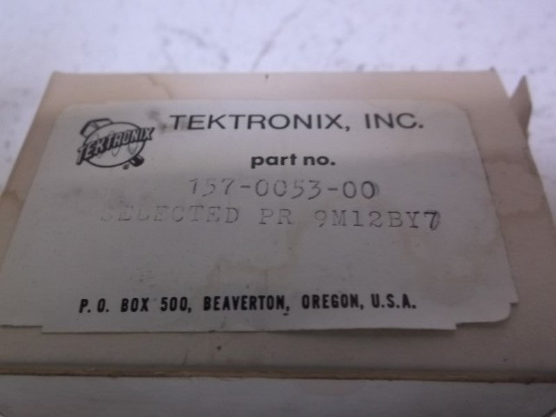 LOT OF 2 TEKTRONIX 157-0053-00 SELECTED PAIR TUBES *NEW IN BOX*