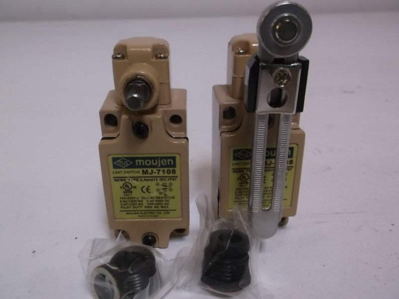 LOT OF 2 MOUJEN MJ7108 LIMIT SWITCH *NEW IN BOX*