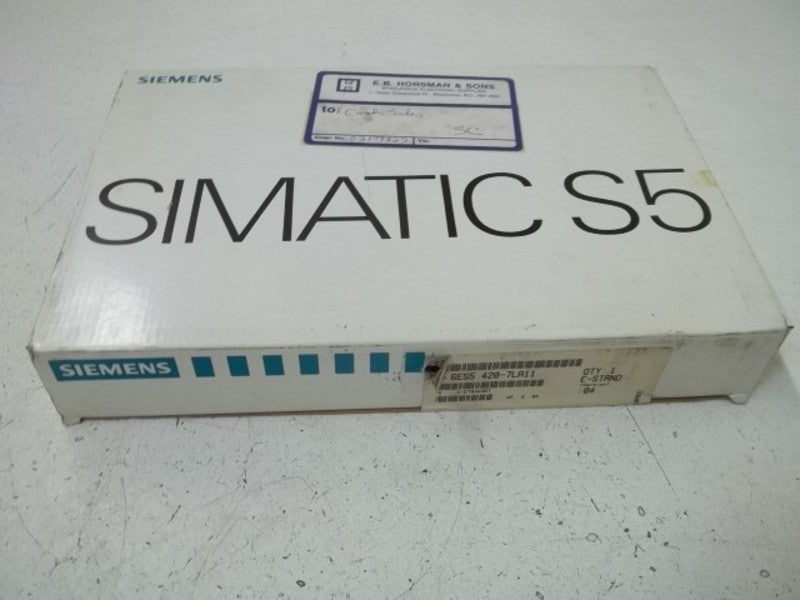 SIEMENS 6ES5 420-7LA11 DIGITAL INPUT MODULE * FACTORY SEALED *