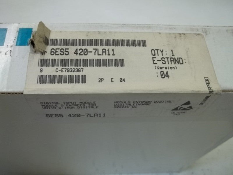 SIEMENS 6ES5 420-7LA11 DIGITAL INPUT MODULE * FACTORY SEALED *