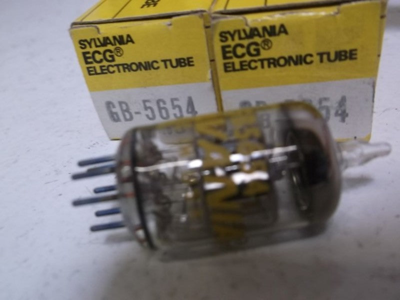LOT OF 3 SYLVANIA GB-5654 ELECTRONIC TUBE *NEW IN BOX*