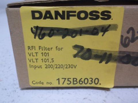 DANFOSS 175B6030 RFI FILTER * NEW IN BOX *