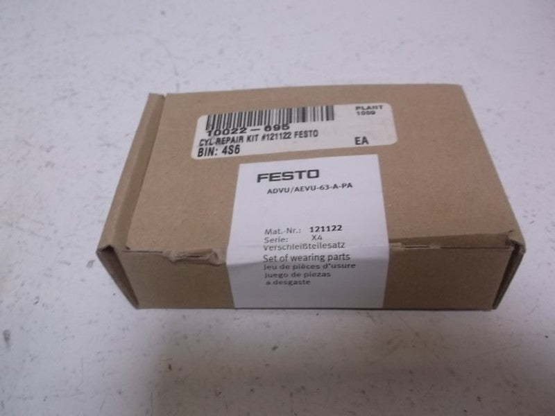 FESTO ADVU/AEVU-63-A-PA CYLINDER * FACTORY SEALED *
