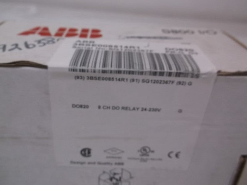 ABB 3BSE008514R1 OUTPUT MODULE DIGITAL RELAY * FACTORY SEALED *