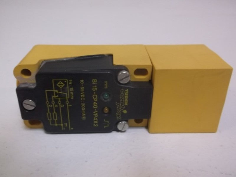 TURCK BI 15-CP40-VP4X2 PROXIMITY SWITCH 15MM * NEW NO BOX *