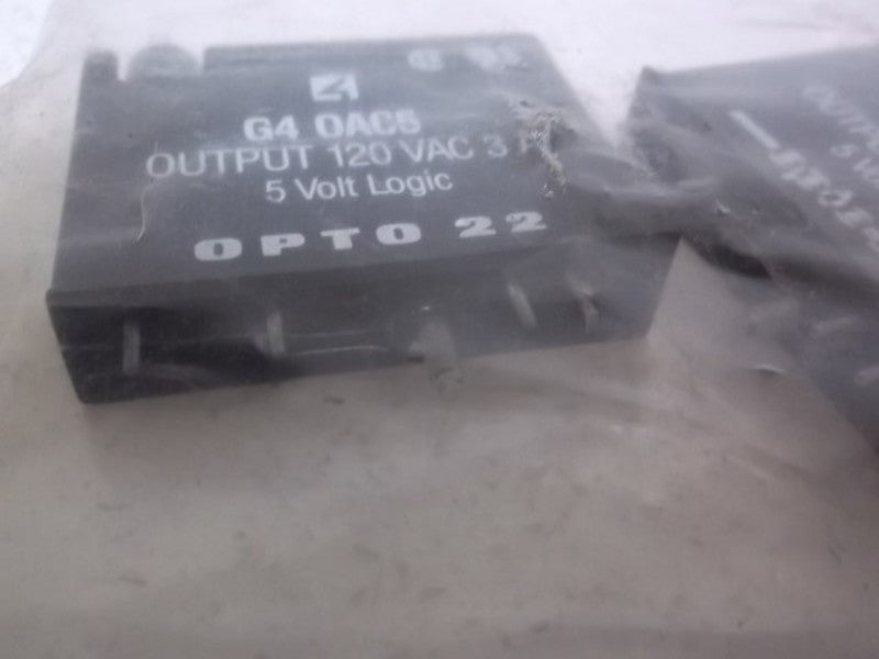LOT OF 2 OPTO 22 G4-0AC5 MODULE OUTPUT *NEW NO BOX*