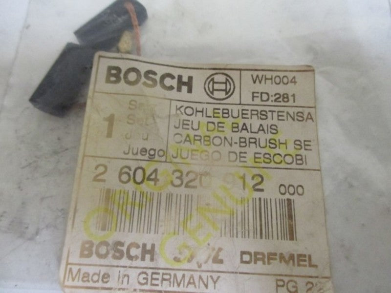 LOT OF 2 2604320912 CARBON BRUSH *NEW FACTORY BAG*