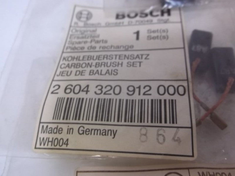 LOT OF 2 2604320912 CARBON BRUSH *NEW FACTORY BAG*