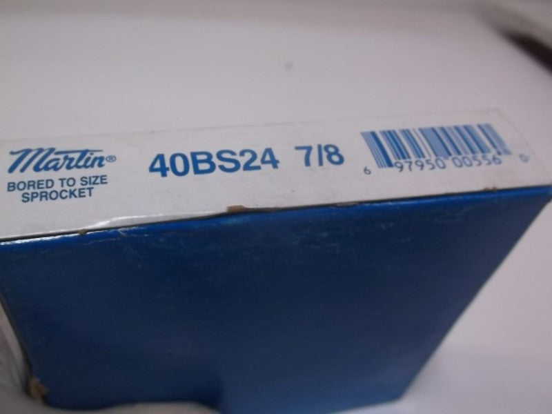 MARTIN 40BS24 SPROCKET 7/8" * FACTORY SEALED *