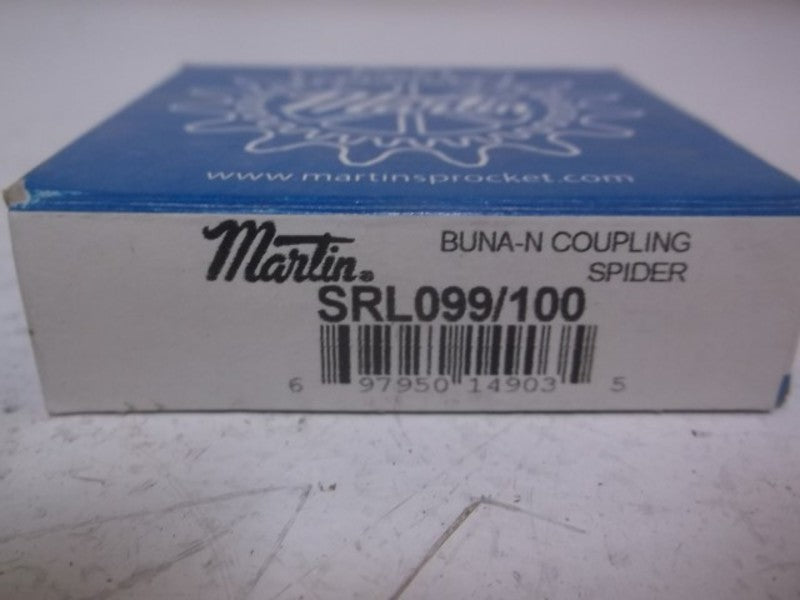 LOT OF 4 MARTIN SRL099/100 COUPLING SPIDER BUNA-N 6 TEETH *FACTORY SEALED*