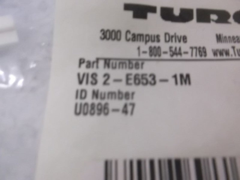 TURCK VIS2-E653-1M DIN VALVE PLUGS * NEW IN A BAG *