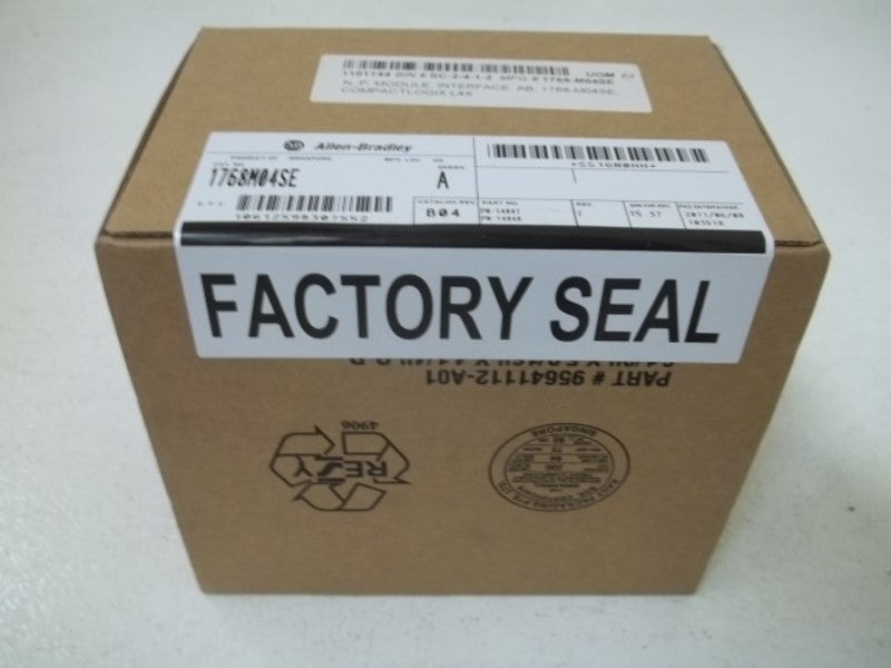 ALLEN BRADLEY 1768-M04SE SER. A  F/W 15.37 DATE2011* FACTORY SEALED *