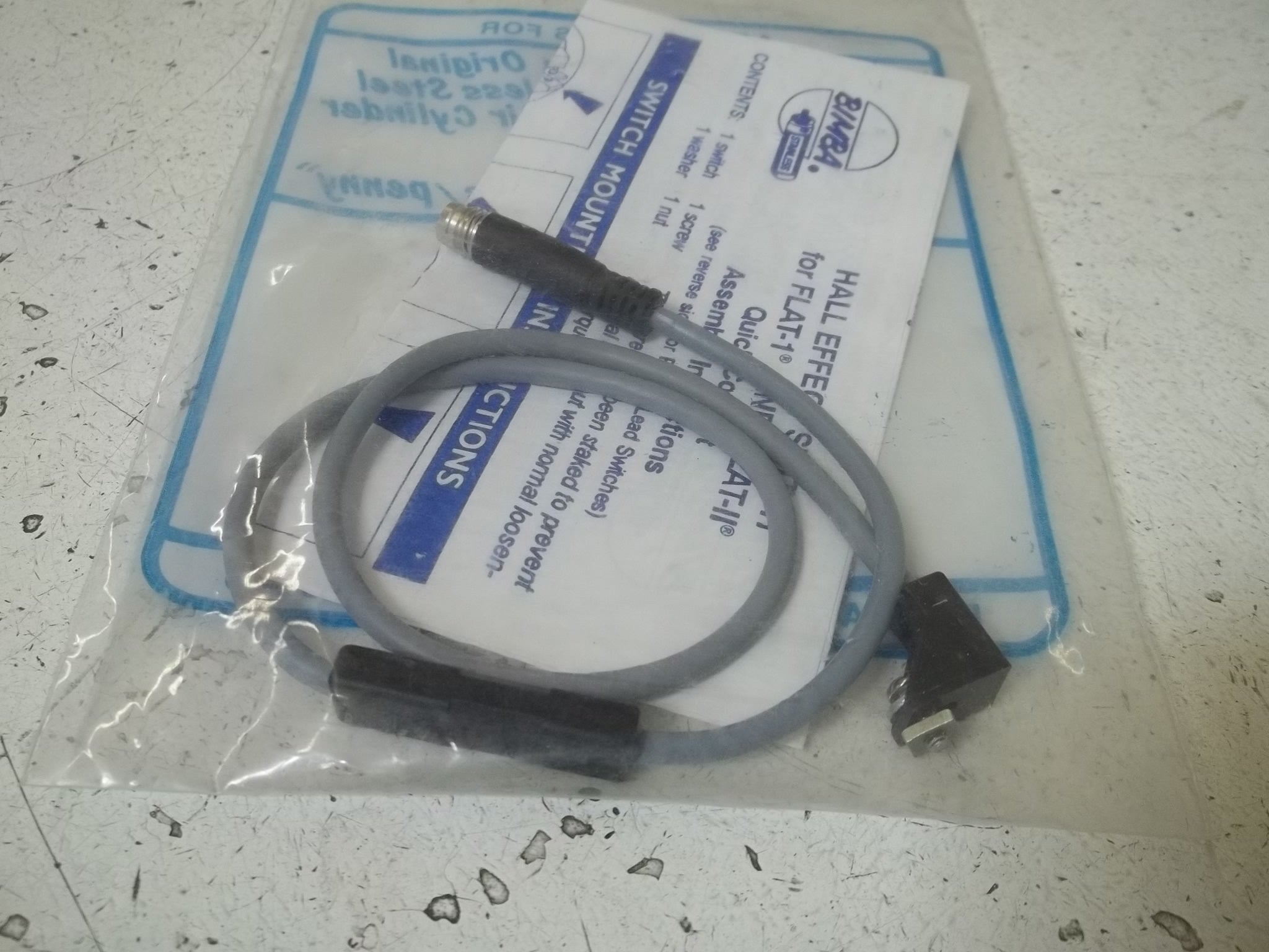 BIMBA HCQCX HALL EFFECT SWITCH QUICK DISCONNECT * NEW IN FACTORY BAG *