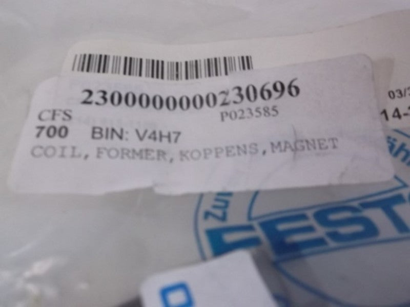 FESTO MSFG-12 SOLENOID COIL * NEW FACTORY BAG *