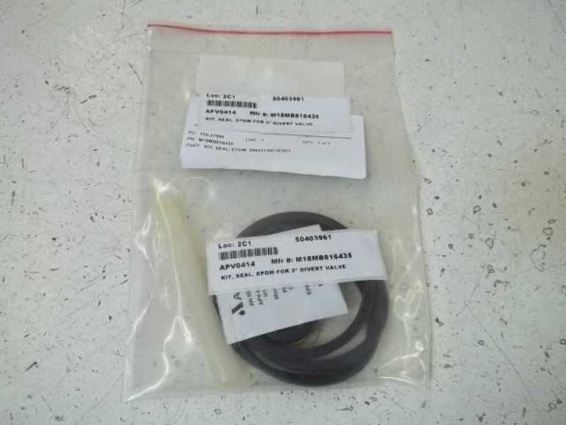 APV M18MB816435 SEAL KIT * NEW IN FACTORY BAG *