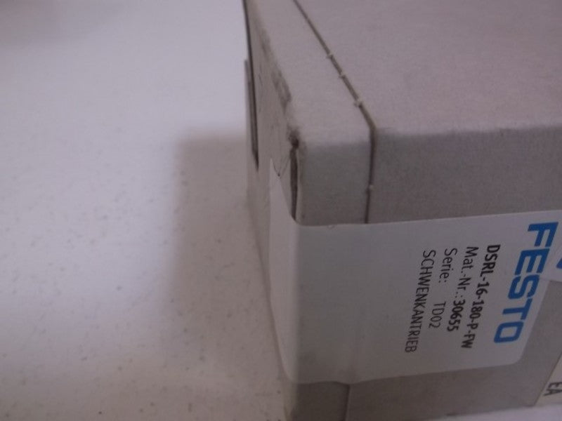 FESTO DSRL-16-180-P-FW SEMI-ROT DRIVE * FACTORY SEALED *