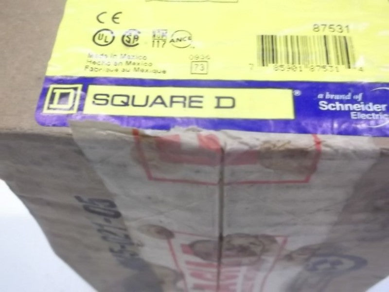 SQUARE D EDB34050 MINIATURE CIRCUIT BREAKER 480Y 277V 50A * FACTORY SEALED *