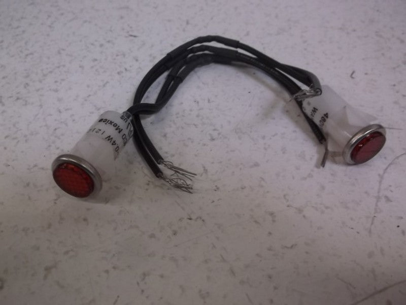 LOT OF 2 WAMCO WL-1062D1 NEON INDICATOR *NEW NO BOX*