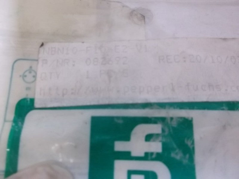 PEPPERL+FUCHS NBN10-F10-E2V1 INDUCTIVE SENSOR * NEW IN FACTORY BAG *