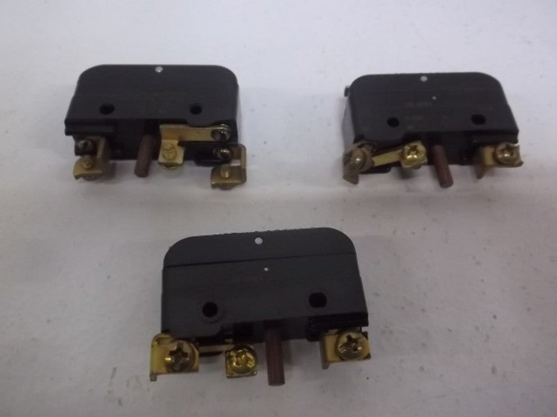 LOT OF 3 HONEYWELL BZ-RMX4 STANDARD BASIC SWITCH *NEW NO BOX*