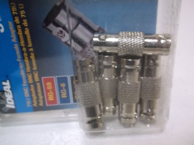 LOT OF 5 IDEAL 85-592 FEMALE TO FEMALE ADAPTER * NEW IN FACTORY BAG*