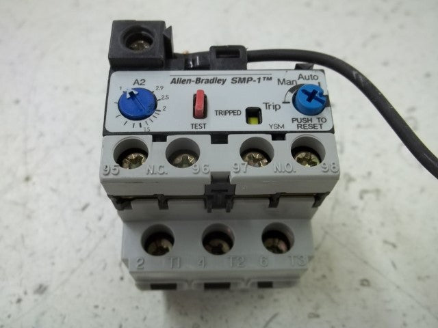 LOT OF 2 ALLEN BRADLEY 193-A4D1 SER.A OVERLOAD RELAY 1-2.9 *USED*