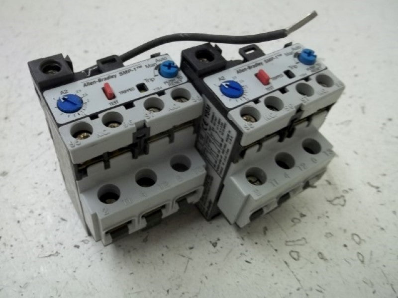 LOT OF 2 ALLEN BRADLEY 193-A4D1 SER.A OVERLOAD RELAY 1-2.9 *USED*