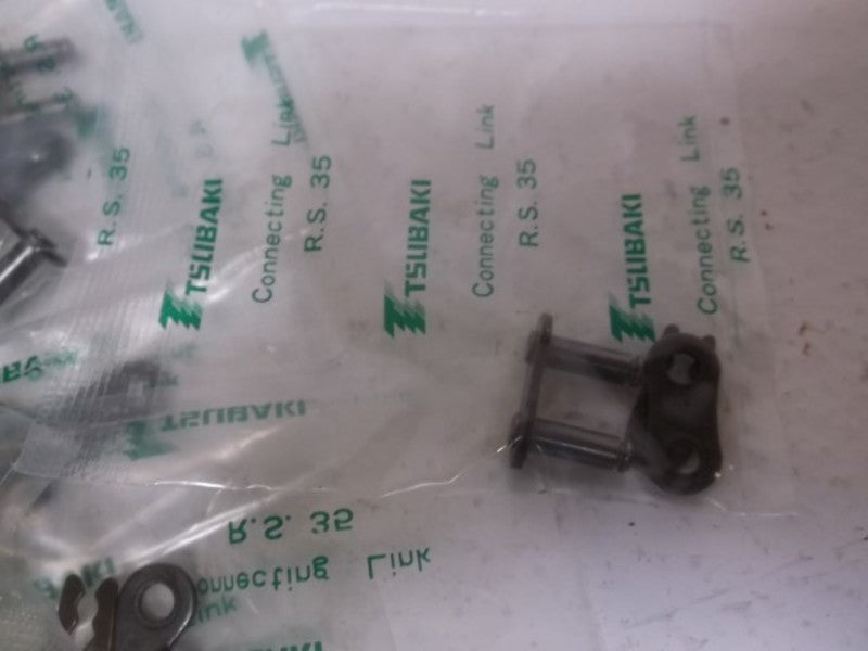 LOT OF 17 TSUBAKI RS 35 ROLLER CHAIN CONNECTOR LINK *FACTORY BAG*