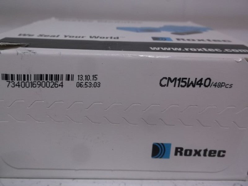 LOT OF 48 ROXTEC CM15W40 CABLE ENTRY MODULE *FACTORY SEALED*