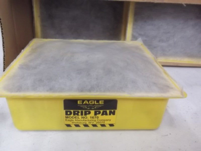 LOT OF 12 EAGLE 1670 DRIP PAN *NEW IN BOX*