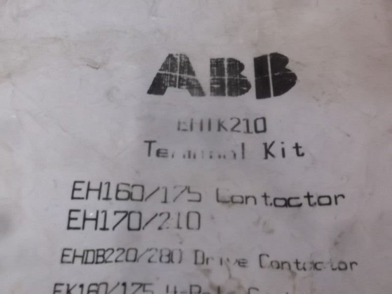 ABB EHTK210 TERMINAL KIT * FACTORY BAG *