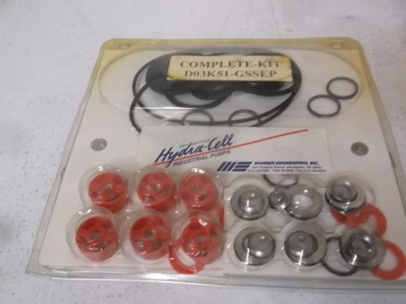 WANNER D03K51-GSSEP HYDRA-CELL REPAIR KIT * NEW IN FACTORY BAG *