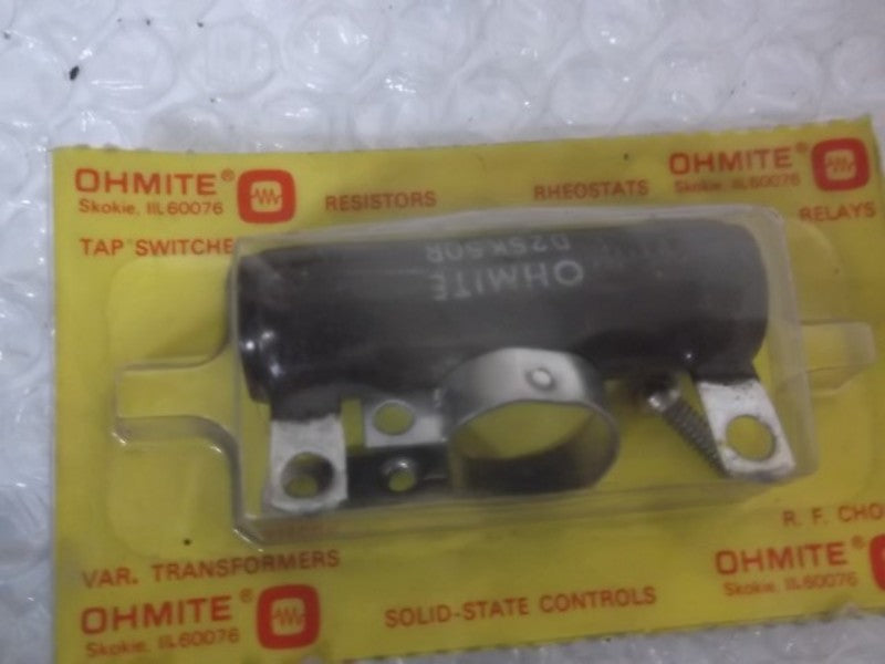 LOT OF 4 OHMITE D25K50R RESISTOR 25W 50 OHMS *ORIGINAL PACKAGE*
