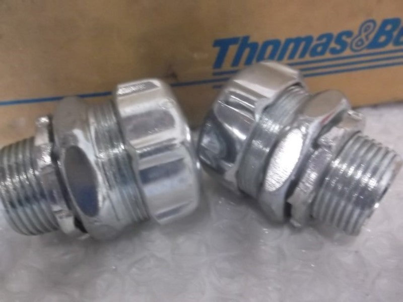 LOT OF 17 T & B 5233 LIQUIDTIGHT CONNECTOR STEEL 3/4" *NEW IN BOX*
