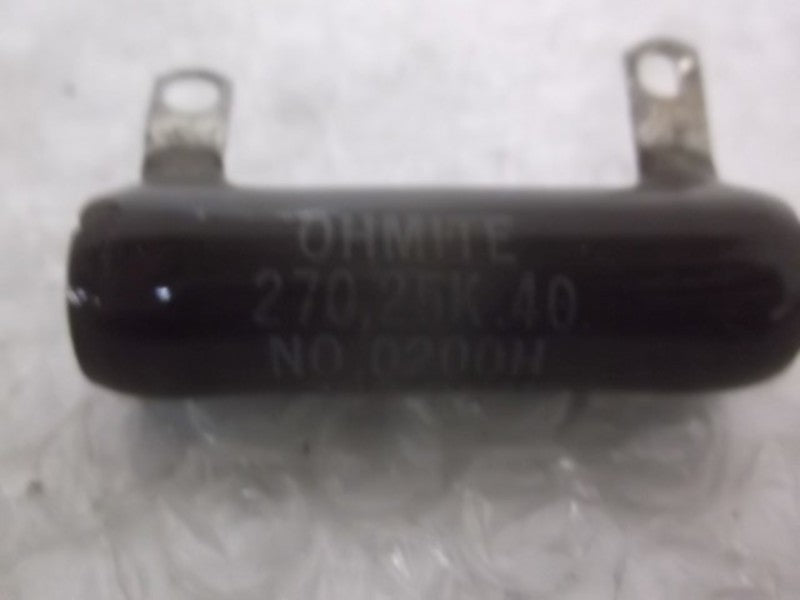 LOT OF 4 OHMITE 0200H RESISTOR CERAMIC 25W *NEW NO BOX*