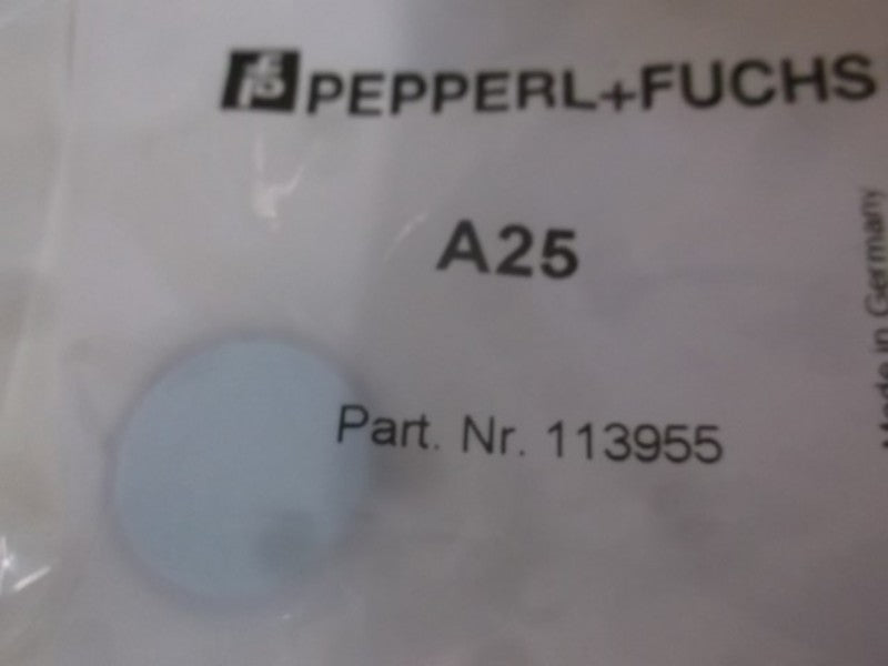 LOT OF 3 PEPPERL+FUCHS 113955 PHOTO AUTOMATION REFLECTOR *NEW IN FACTORY BAG*