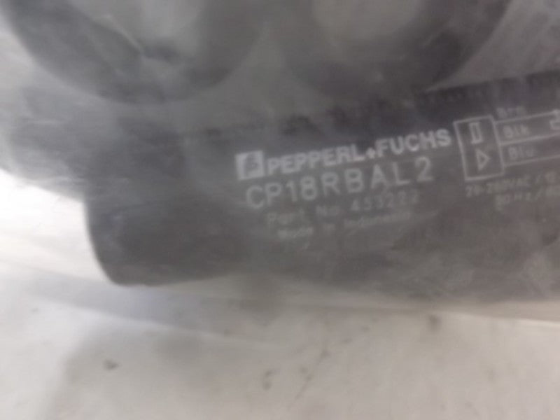 PEPPERL+FUCHS CP18RBAL2 SENSOR THRU BEAM RECEIVER * NEW IN FACTORY BAG *