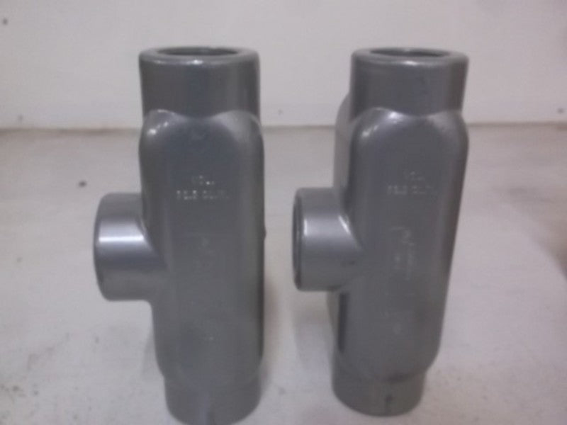 LOT OF 2 L H DOTTIE T-125 CONDUIT FITTING *NEW IN BOX*