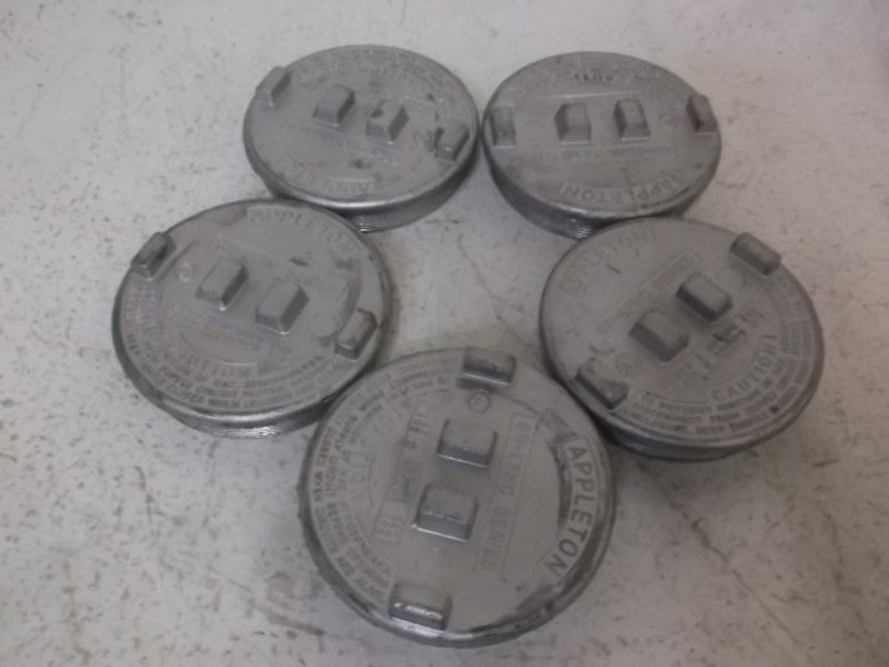 LOT OF 5 APPLETON GR-EFHC CONDUIT OUTLET BOX 3-WAY *NEW IN BOX*