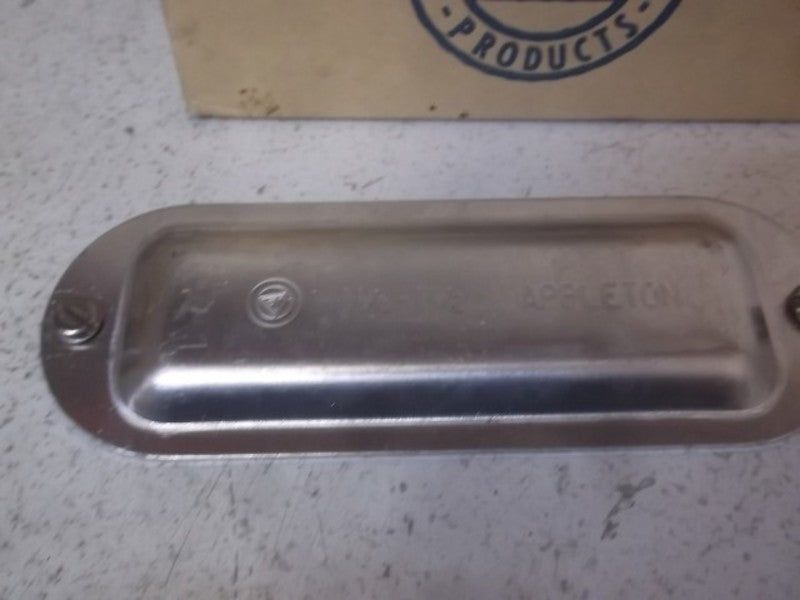 LOT OF 9 APPLETON K125&150-A STEEL FORM 3S COVERS *NEW IN BOX*